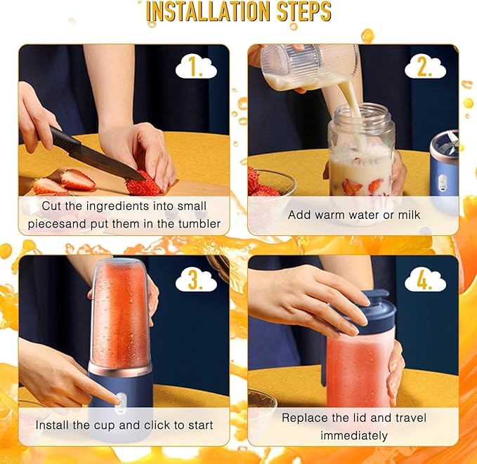 BlendHub™ | All-in-One Portable Juicer& Blender