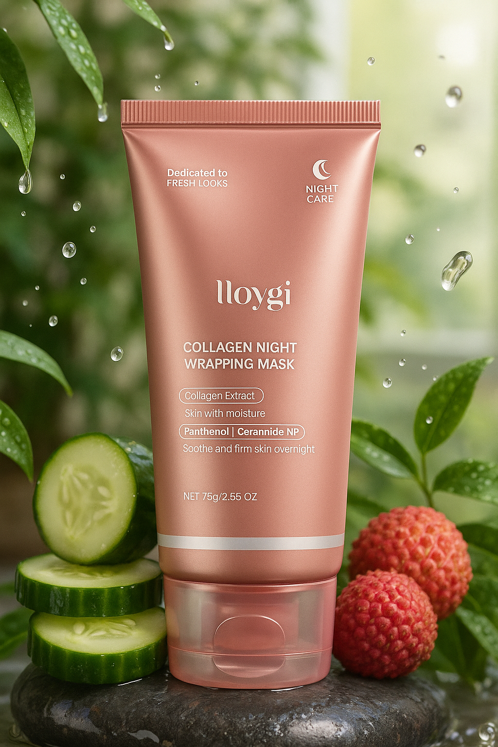 FetchHub™ GlassGlow Collagen Plumping Overnight Face Mask