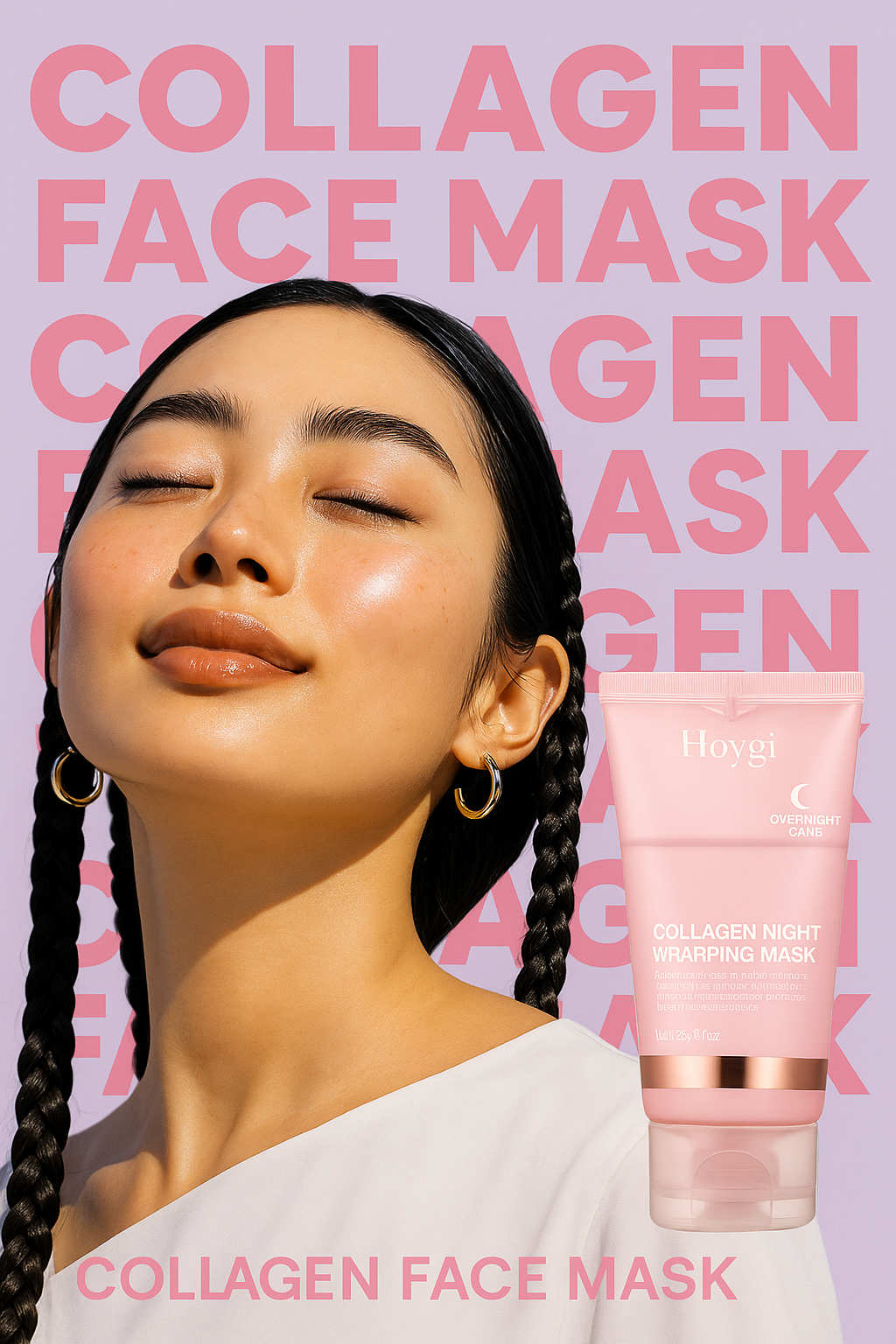FetchHub™ GlassGlow Collagen Plumping Overnight Face Mask