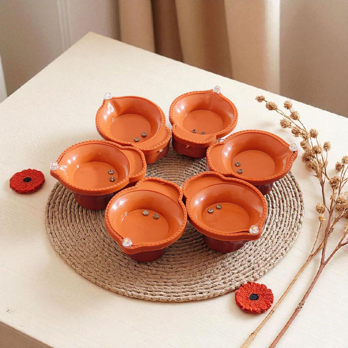 FetchLite™ – Smart Water Sensor Diya for Effortless Pooja Decor