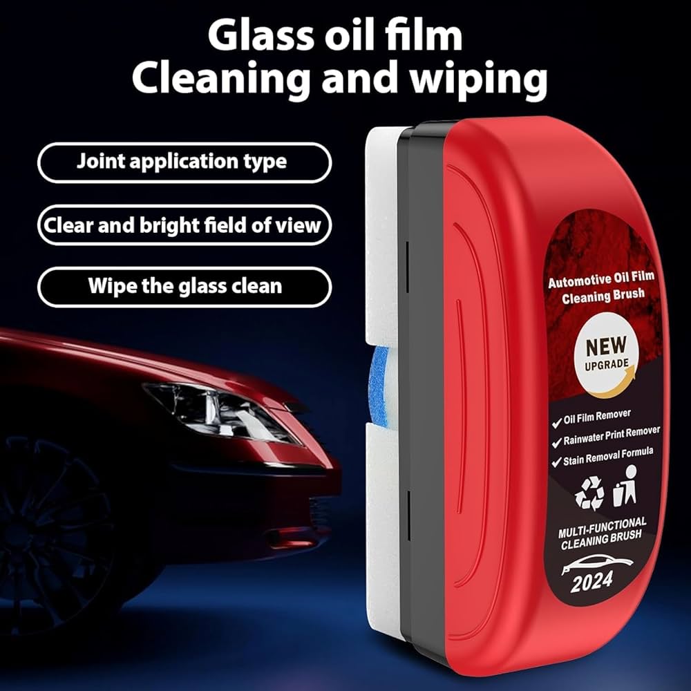 ClearShield™ | Anti-Film Windshield Brush