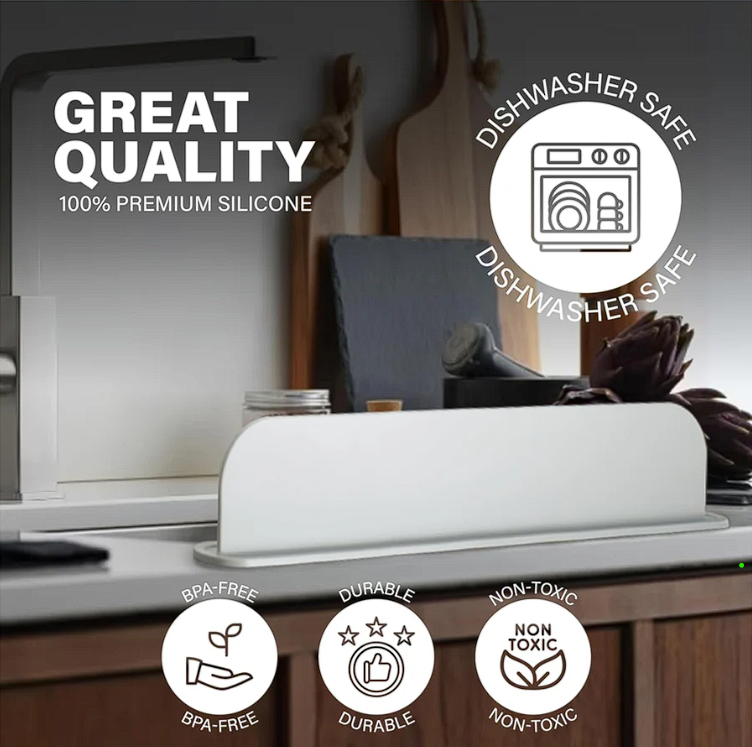 FetchSplash™ | Splash Guard for Kitchen Sink & Countertop |🔥BUY 1 GET 1 FREE🔥