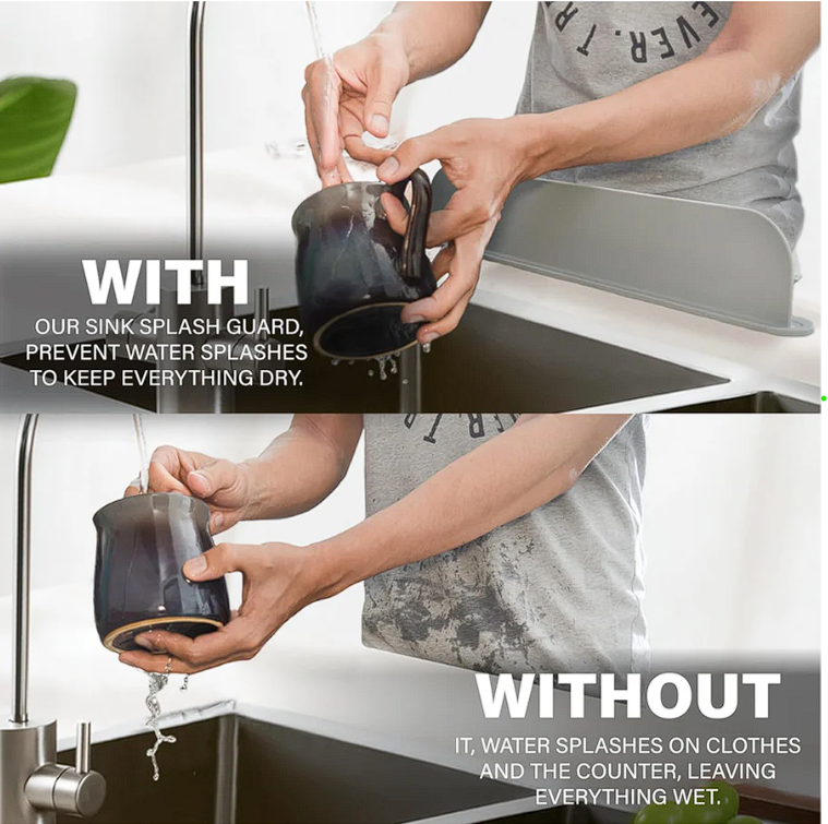 FetchSplash™ | Splash Guard for Kitchen Sink & Countertop |🔥BUY 1 GET 1 FREE🔥